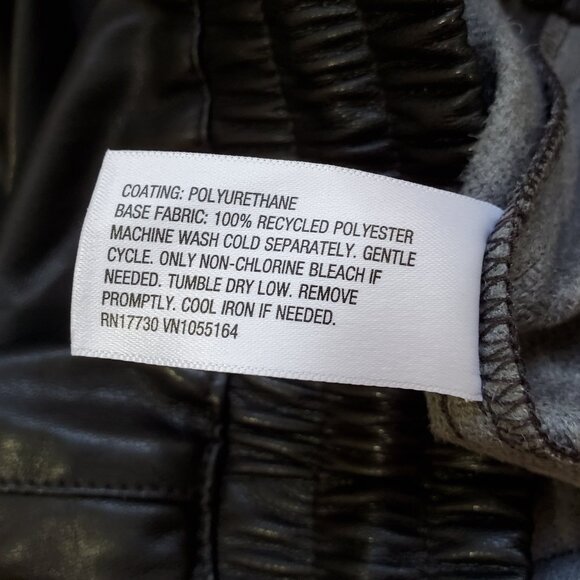 A New Day Women's High-Rise Faux Leather Tapered Ankle Pull-On Pants M - Picture 7 of 7